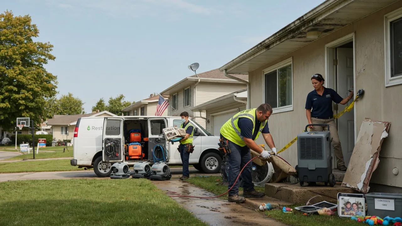 Water Damage Restoration in Midland, MD near me